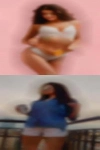 Female looking strings missi