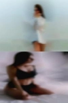 Naked woman lying stomach you