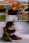 Women laying drivers woman